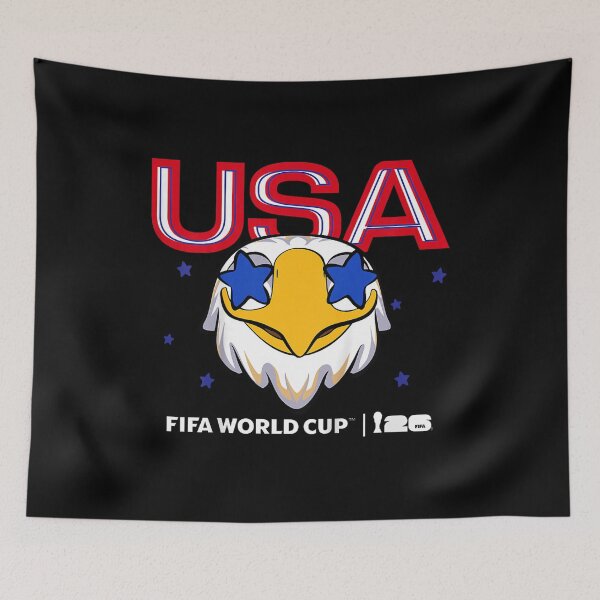 Item preview, Kids FIFA World Cup 26 USA Mascot Stars Design designed and sold by WoodrowCaldwell.