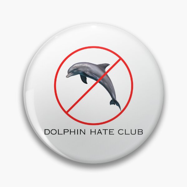 Item preview, Dolphin Hate Club designed and sold by pots-shop.