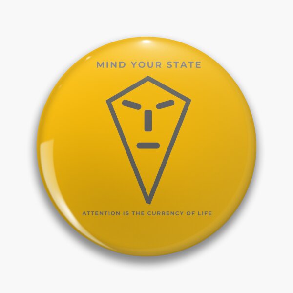 Item preview, Mind Your State. on Backside. Mustard. designed and sold by KreazifyStudio.