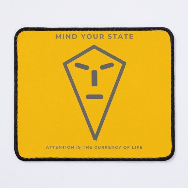 Item preview, Mind Your State. on Backside. Mustard. designed and sold by KreazifyStudio.