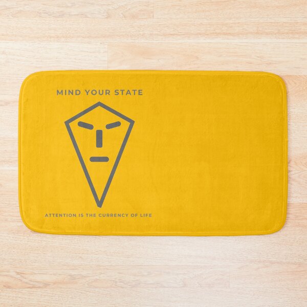 Item preview, Mind Your State. on Backside. Mustard. designed and sold by KreazifyStudio.