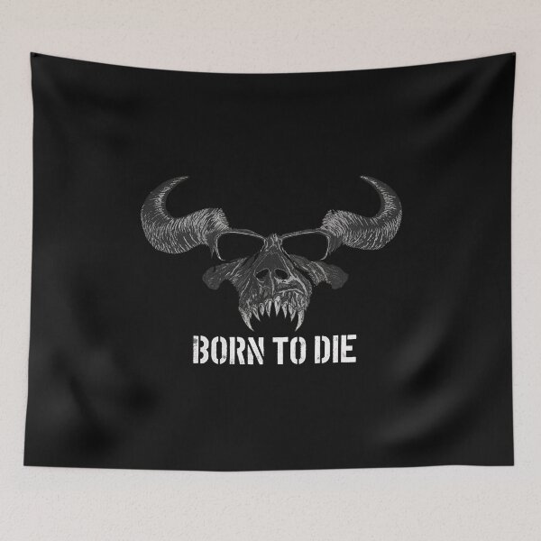 Item preview, Dark Horned Skull  Print designed and sold by Random-Toon.