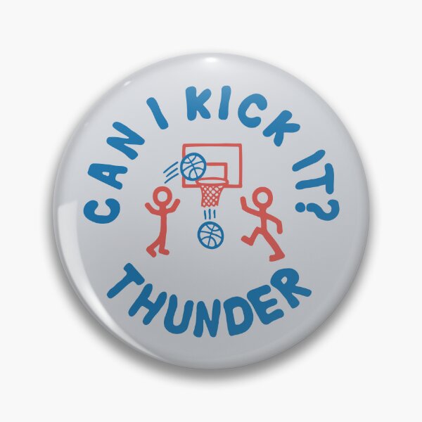 Item preview, Thunder Can I Kick It Basketball Retro designed and sold by Thebaliziks.