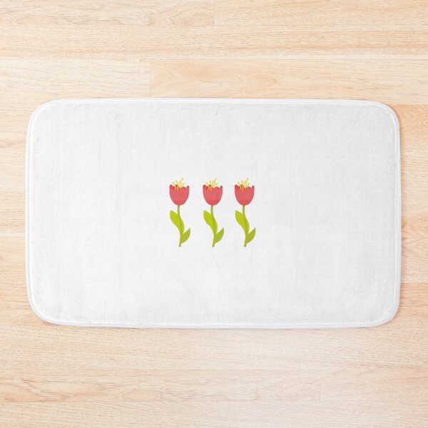 Item preview, Three Minimalist Red Tulips Spring Flowers designed and sold by RidaZ.
