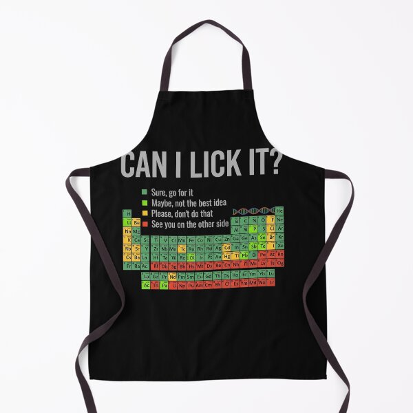 Item preview, Lick It Question Science Element Chart Gag designed and sold by Random-Toon.