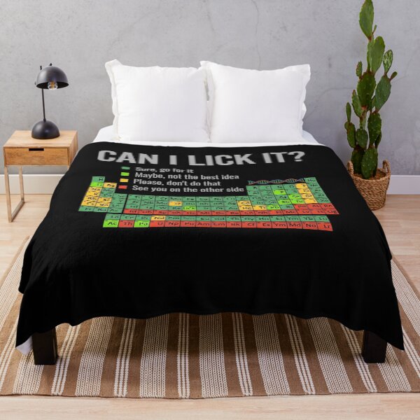 Item preview, Lick It Question Science Element Chart Gag designed and sold by Random-Toon.