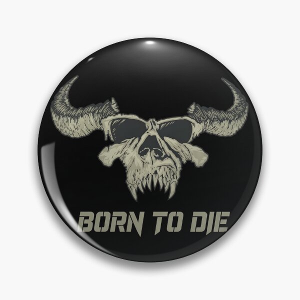 Item preview, Distressed Monster Head  Emblem designed and sold by Random-Toon.