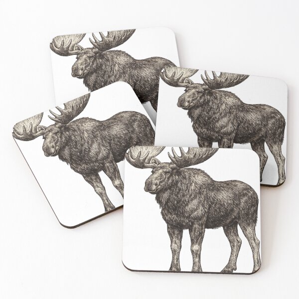 Item preview, Title Majestic Moose Wilderness designed and sold by KrungiT Design .