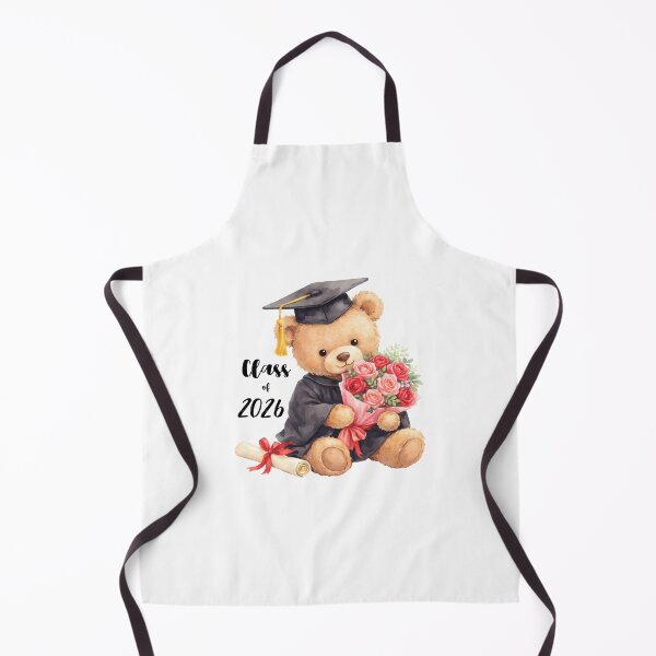 Item preview, Cute Graduation Bear with Roses designed and sold by RINRADA KHANMOREE.
