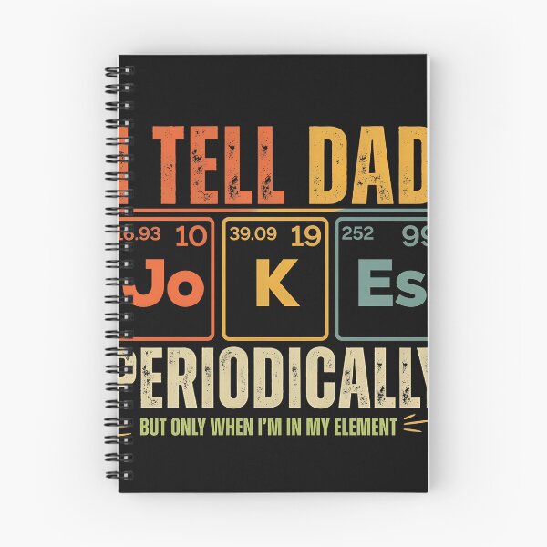 Item preview, Dad Jokes Element Pun Wordplay Design designed and sold by Random-Toon.