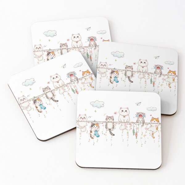 Item preview, Cute Kawaii Cat designed and sold by mommyniocean.