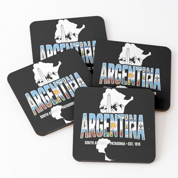Item preview, Argentina South America Patagonia Est. 1816 Country Travel Heritage designed and sold by BalthQIK.