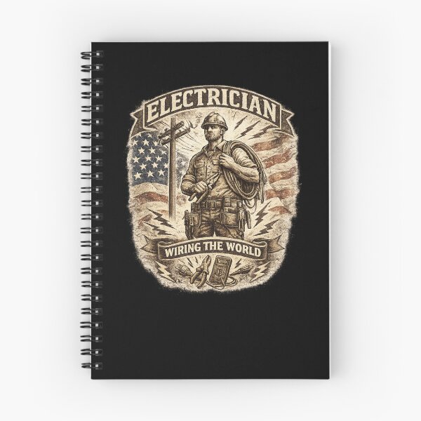 Item preview, Vintage Electrician Design - Wiring the World designed and sold by paramesthi.