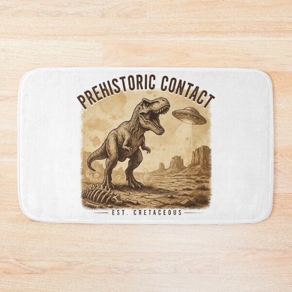 Item preview, Dinosaur and UFO - Prehistoric Contact designed and sold by Peter Stawicki.