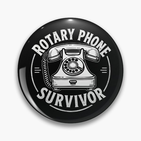 Item preview, Rotary phone survivor designed and sold by Comfy Creations.