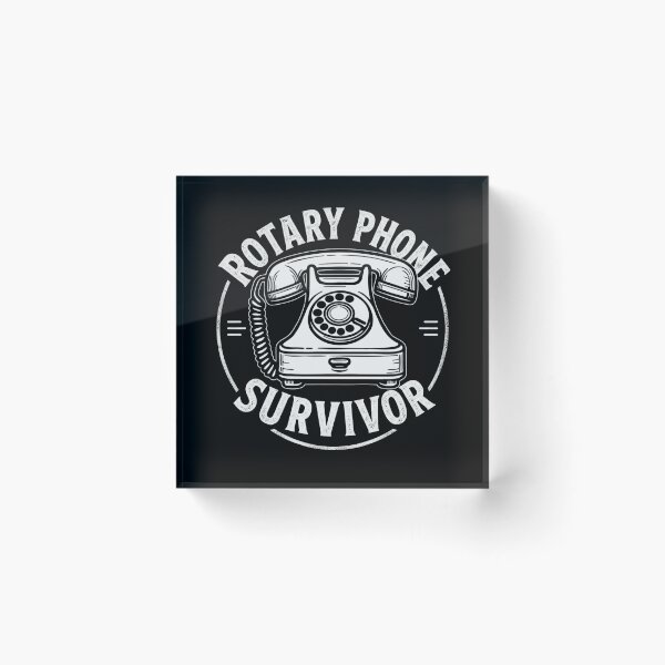Item preview, Rotary phone survivor designed and sold by Comfy Creations.