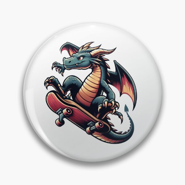 Item preview, Dragon Skateboarder designed and sold by susiecc.