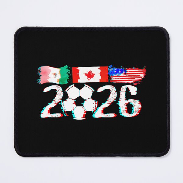 Item preview, 2026 FIFA World Cup Mexico Canada USA Soccer Football Host Countries Fan designed and sold by BalthQIK.