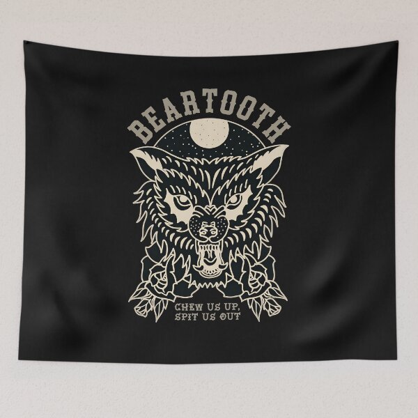 Item preview, Aggressive Wolf Head Music  Stylized designed and sold by Kartezartion.
