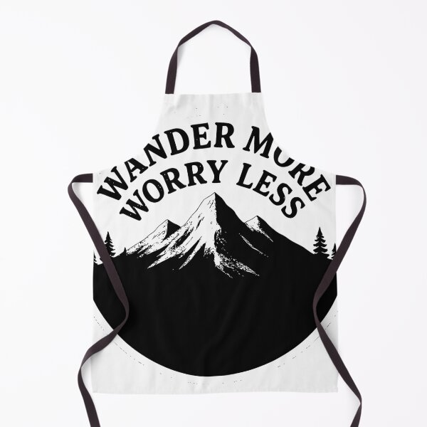 Item preview, Wander More Worry Less Mountains designed and sold by HerMajesty1221.