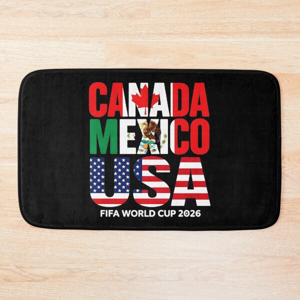 Item preview, Canada Mexico USA FIFA World Cup 2026 Host Nations Football Supporters designed and sold by BalthQIK.