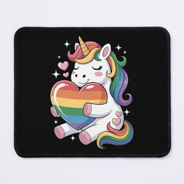 Item preview, LGBTQ Rainbow Unicorn Sweet Pride designed and sold by sailorjessiArt.