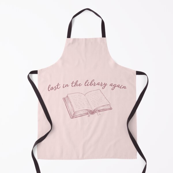 Item preview, Lost in the Library Again — Dusty Rose Vintage Book Illustration | Book Lover Gift, Bookish Tote designed and sold by ArtofDari.