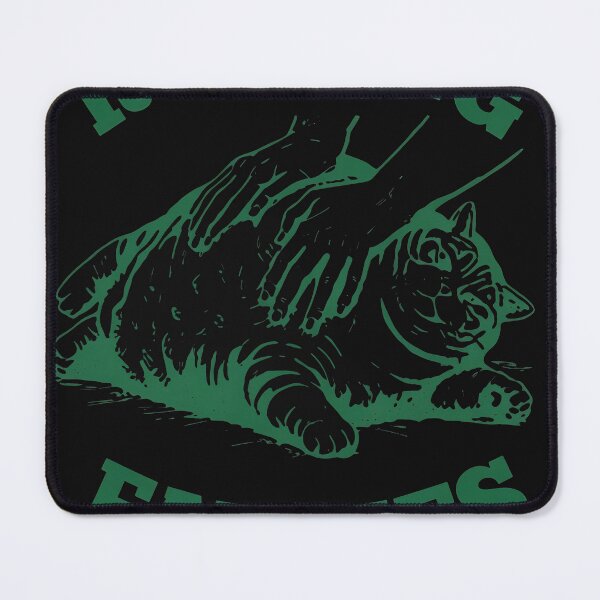 Item preview, Happy Chubby Cat Getting Massaged Art designed and sold by Kartezartion.