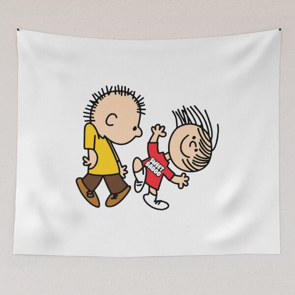 Item preview, Playful Duo Action Retro Graphic designed and sold by NeonMashup.