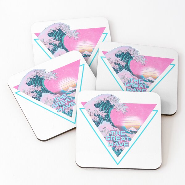 Item preview, Retro Neon Wave Triangle Graphic designed and sold by NeonMashup.