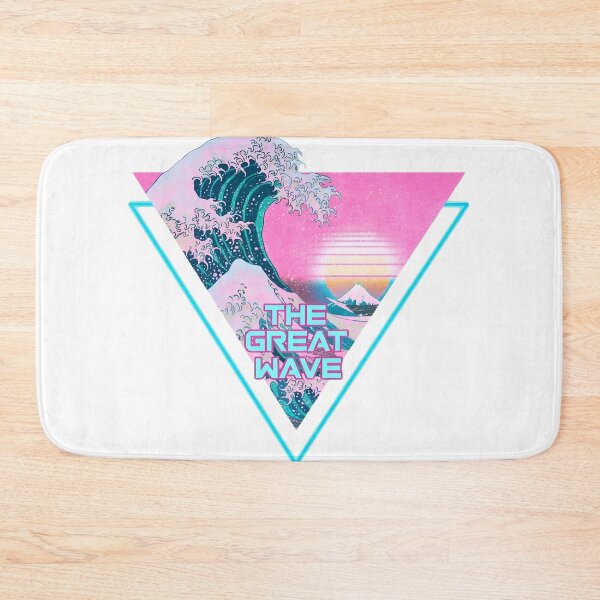 Item preview, Retro Neon Wave Triangle Graphic designed and sold by NeonMashup.