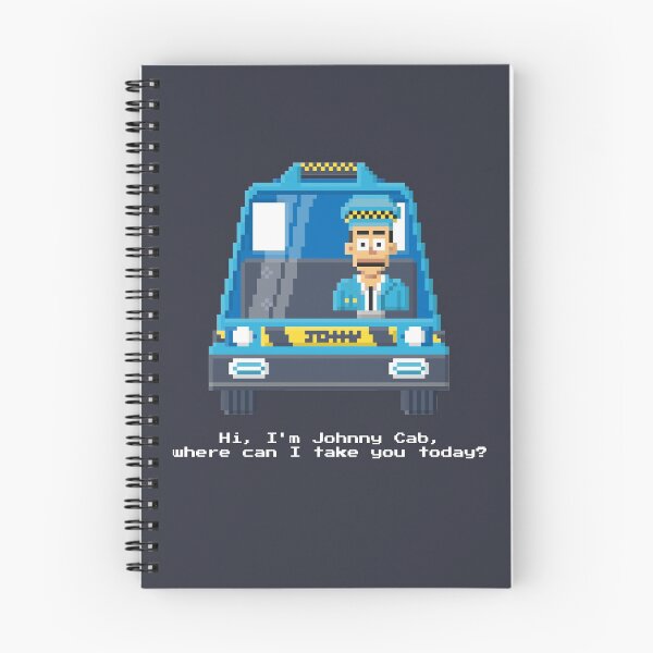 Item preview, Johnny Cab - Total Recall Pixel Art designed and sold by Gwendal.
