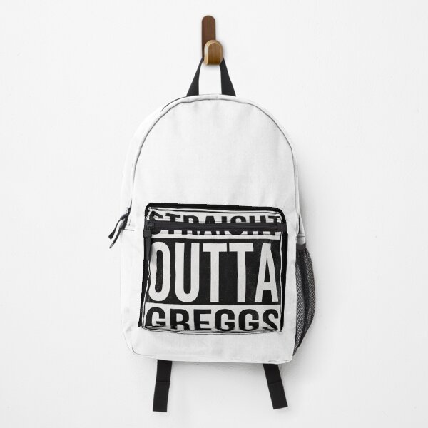 Item preview, Straight Outta Greggs Funny Bakery Parody Design | UK Food Humor Graphic designed and sold by GarnerSupplyCo.