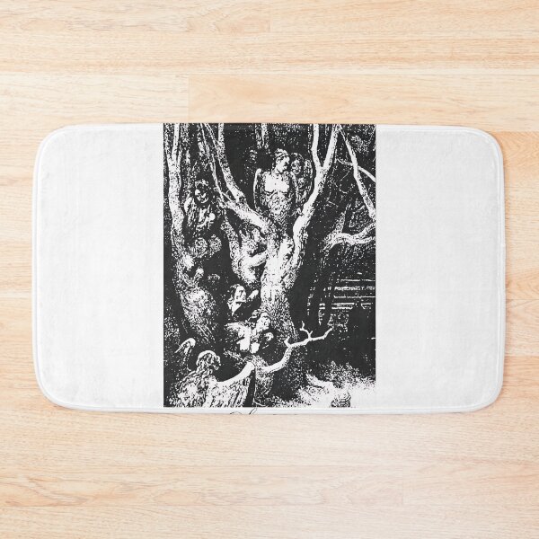 Item preview, Dark Forest Unsettling Scene Gothic Art designed and sold by NeonMashup.
