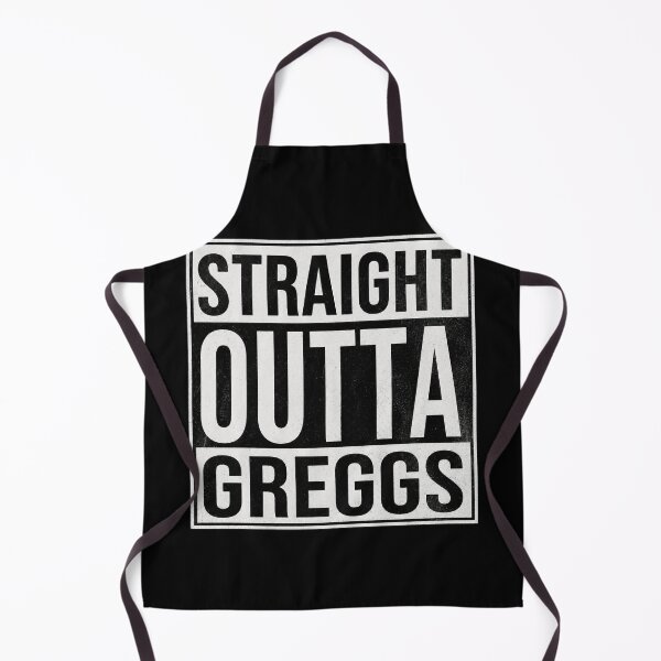 Item preview, Straight Outta Greggs Funny Bakery Parody Design | UK Food Humor Graphic designed and sold by GarnerSupplyCo.