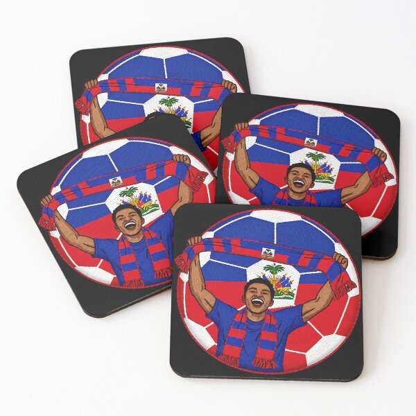 Item preview, Haiti Soccer Fan Haitian Pride designed and sold by BalthQIK.