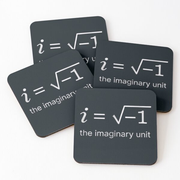 Item preview, i = √(-1) Imaginary Unit Math Logo T-Shirt – Small “i” Emblem Grok generated AI designed and sold by The imaginary unit..
