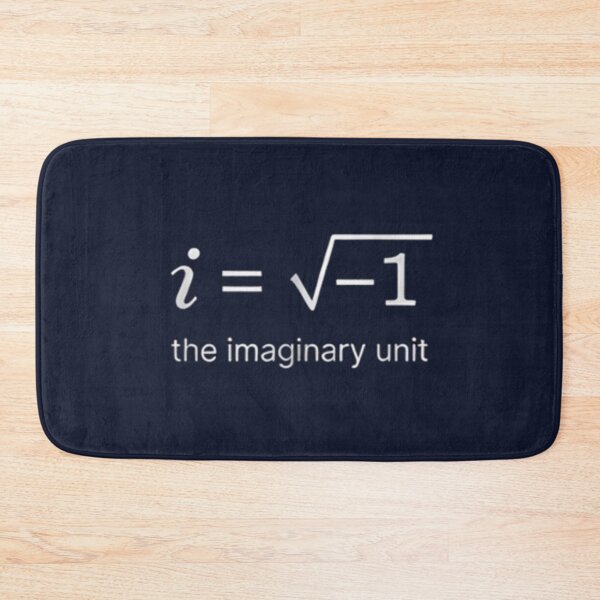 Item preview, i = √(-1) Imaginary Unit Math Logo T-Shirt – Small “i” Emblem Grok generated AI designed and sold by The imaginary unit..