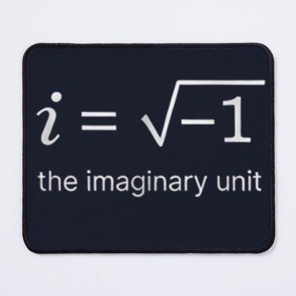 Item preview, i = √(-1) Imaginary Unit Math Logo T-Shirt – Small “i” Emblem Grok generated AI designed and sold by The imaginary unit..
