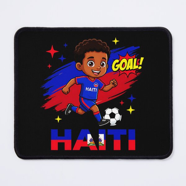 Item preview, Goal! Haiti Soccer Player Haitian Pride Supporter designed and sold by BalthQIK.