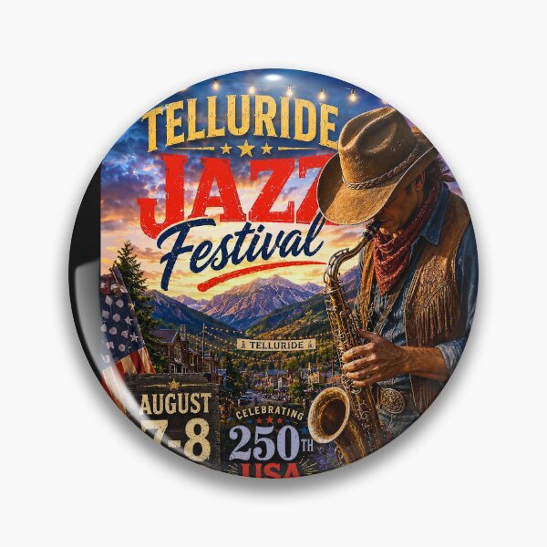 Item preview, TELLURIDE JAZZ FESTIVAL -250th USA Anniversary Celebration 1776 to 2026 designed and sold by DBM Photo Art 1.