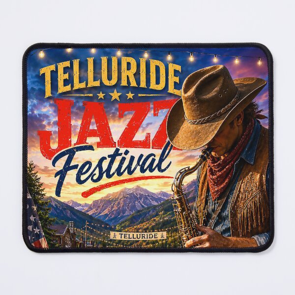 Item preview, TELLURIDE JAZZ FESTIVAL -250th USA Anniversary Celebration 1776 to 2026 designed and sold by DBM Photo Art 1.