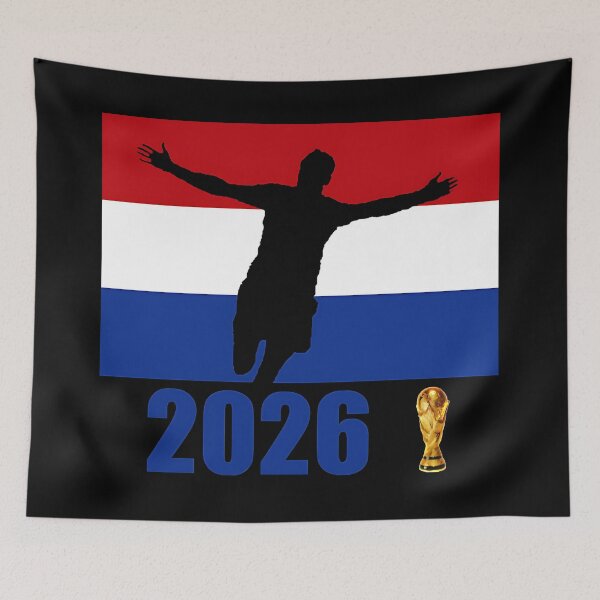 Item preview, 2026 Netherlands World Cup Soccer Fan designed and sold by BalthQIK.
