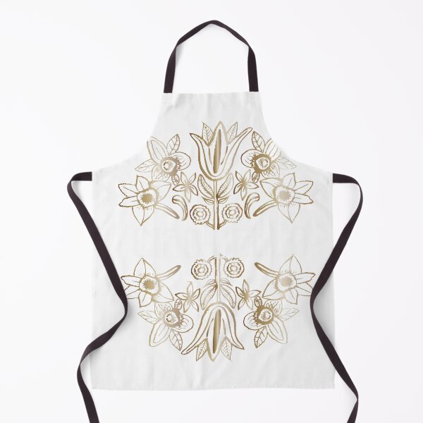 Item preview, Ciao Bella Italian Gold Botanical Floral Luxury Dark T-Shirt designed and sold by Atique Creations.
