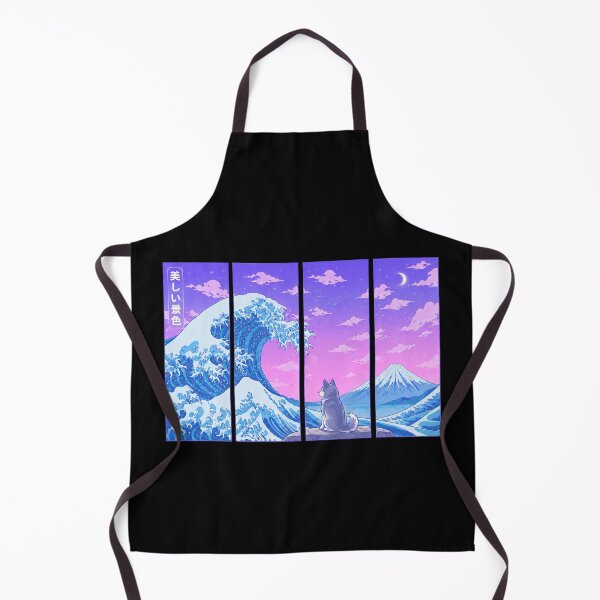Item preview, Funny Alaskan Klee Kai Japanese Kanagawa Wave Vapor Japan Boys Girls Kids designed and sold by FurryHavenPH.