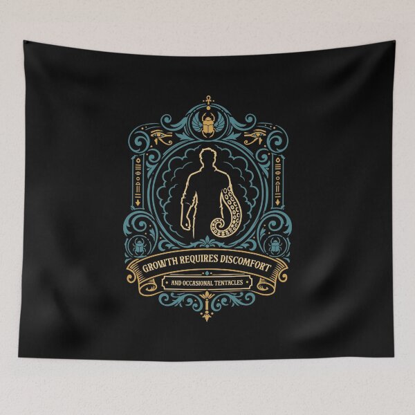 Item preview, Growth Requires Discomfort and Occassional Tentacles Wargaming designed and sold by pixeptional.
