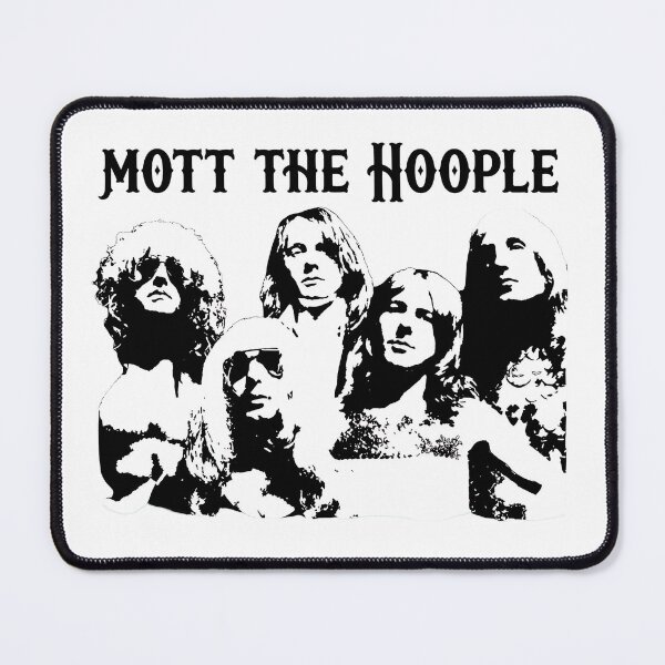 Item preview, Classic Rock Band Group Stencil Graphic designed and sold by NeonMashup.