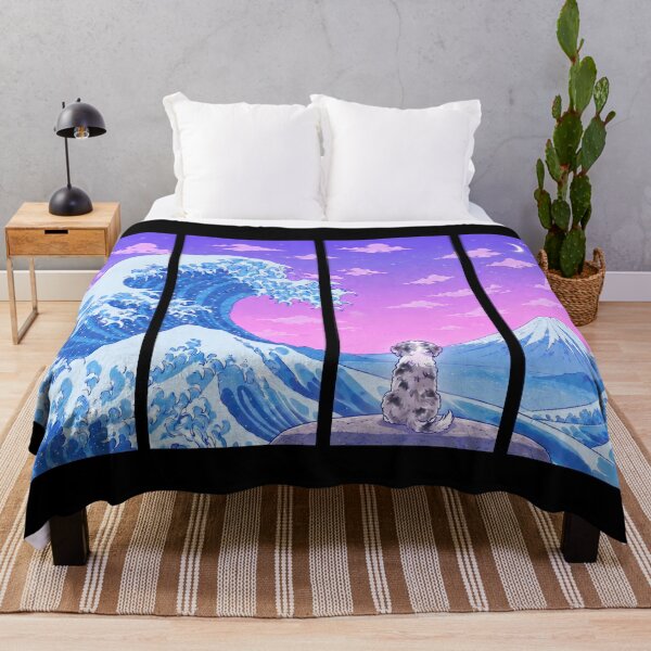 Item preview, Funny Aussiedoodle Japanese Kanagawa Wave Vapor Japan Boys Girls Kids designed and sold by FurryHavenPH.