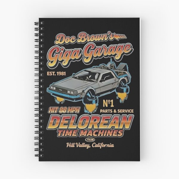 Item preview, BTTF Delorean Time Machines Garage designed and sold by mentoo.