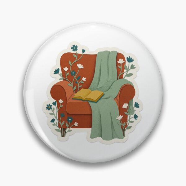 Item preview, Plush Reading Nook Armchair designed and sold by belajarubic.